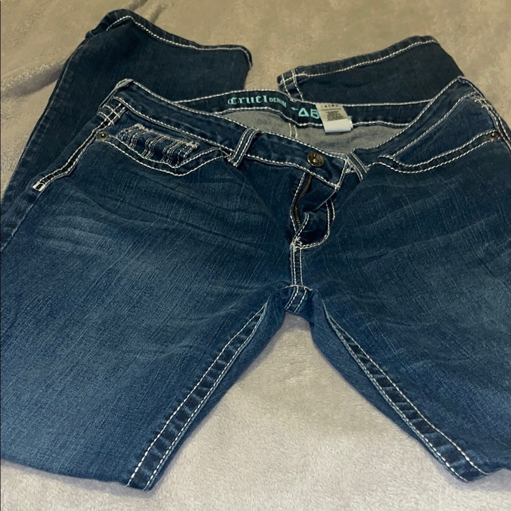 Cruel Women's Boot Cut Jeans - Dark Wash